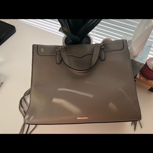 Rebecca Minkoff handbag grey calf leather - Picture 3 of 7